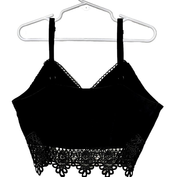Mudd Black Lace Bralette Size Small - Picture 3 of 4